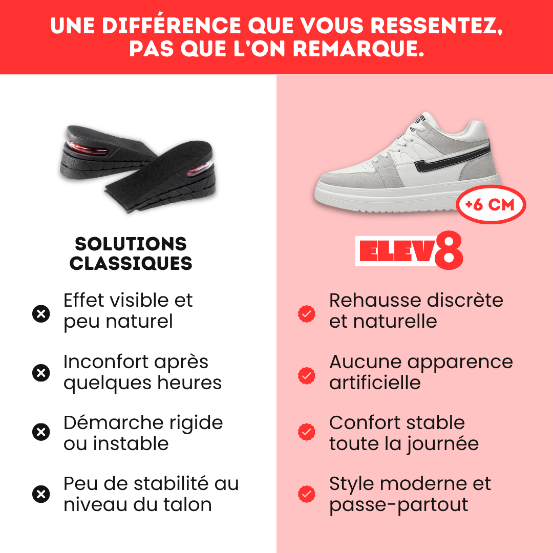 Elevate Ascend -  Paraître plus   grand,naturellement